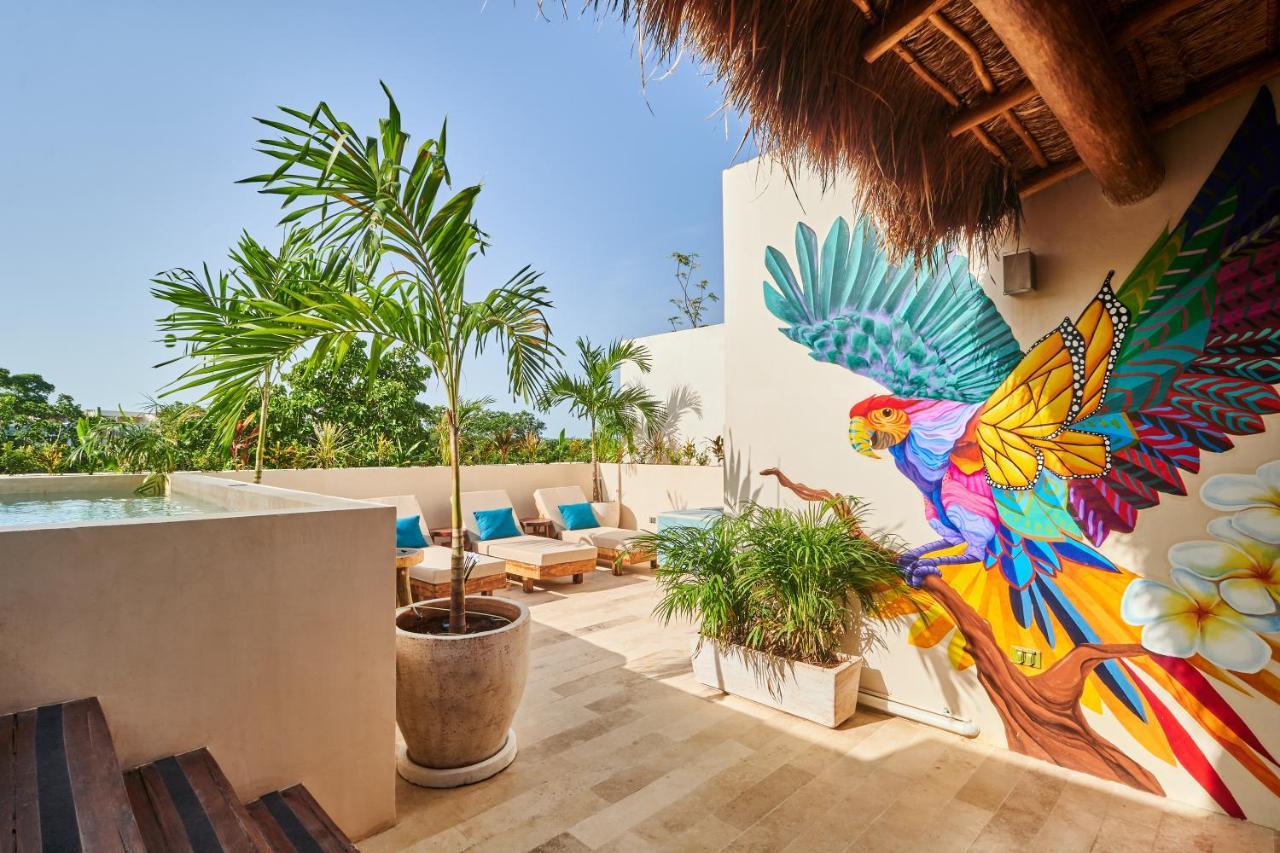 Spacious & Comfy Penthouse Oasis With Plunge Pool Tulum Bagian luar foto