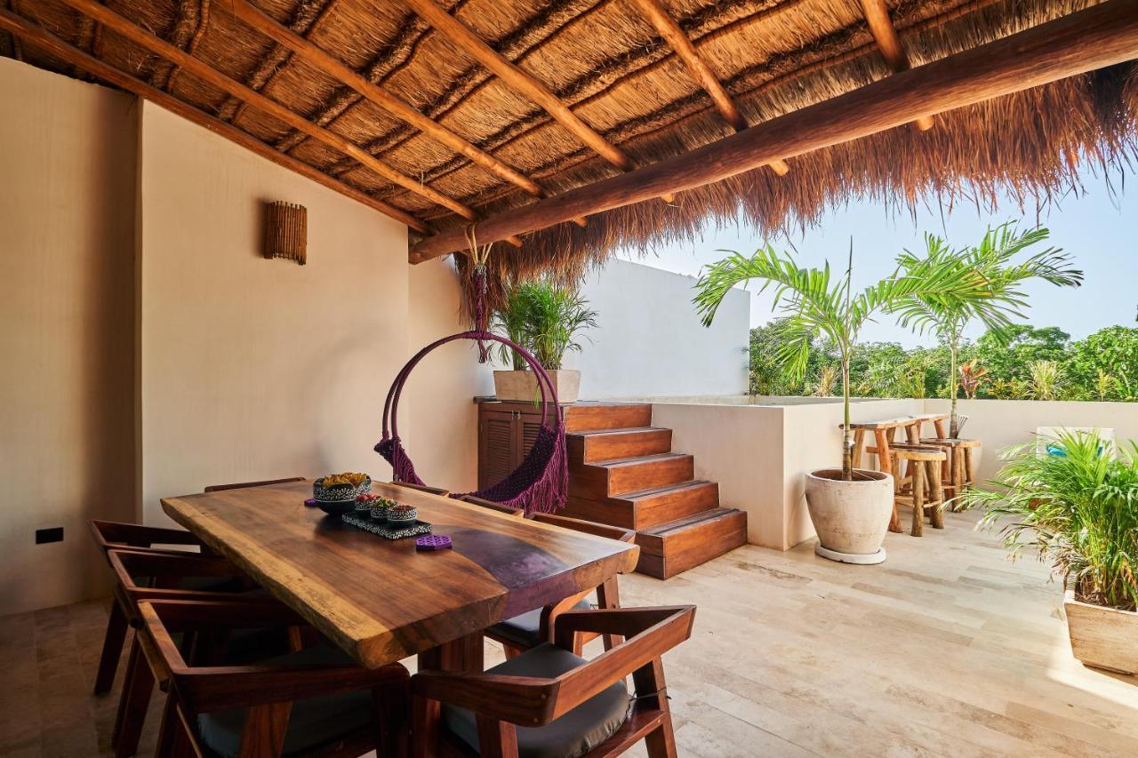Spacious & Comfy Penthouse Oasis With Plunge Pool Tulum Bagian luar foto