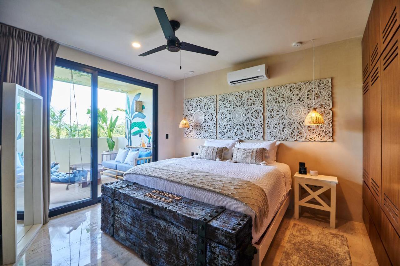 Spacious & Comfy Penthouse Oasis With Plunge Pool Tulum Bagian luar foto