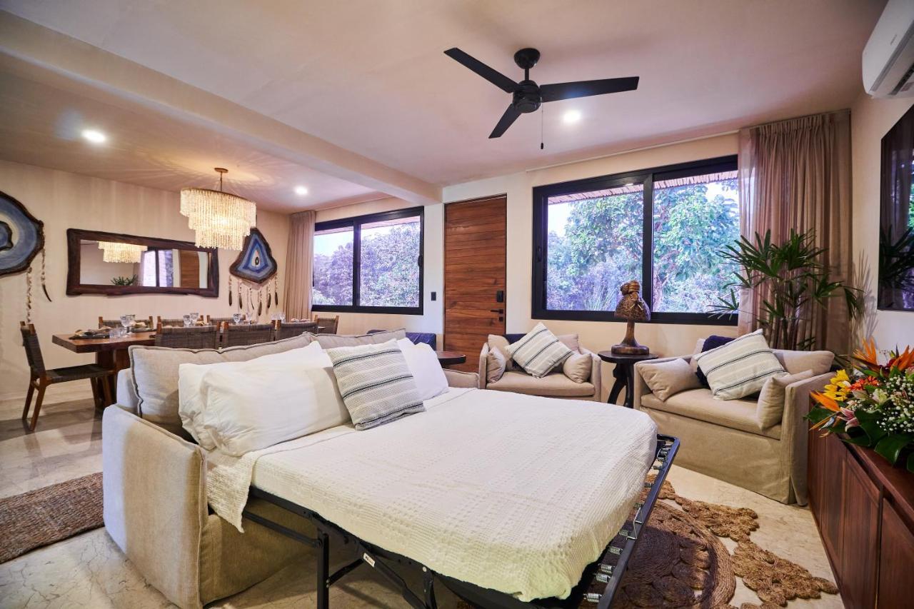 Spacious & Comfy Penthouse Oasis With Plunge Pool Tulum Bagian luar foto
