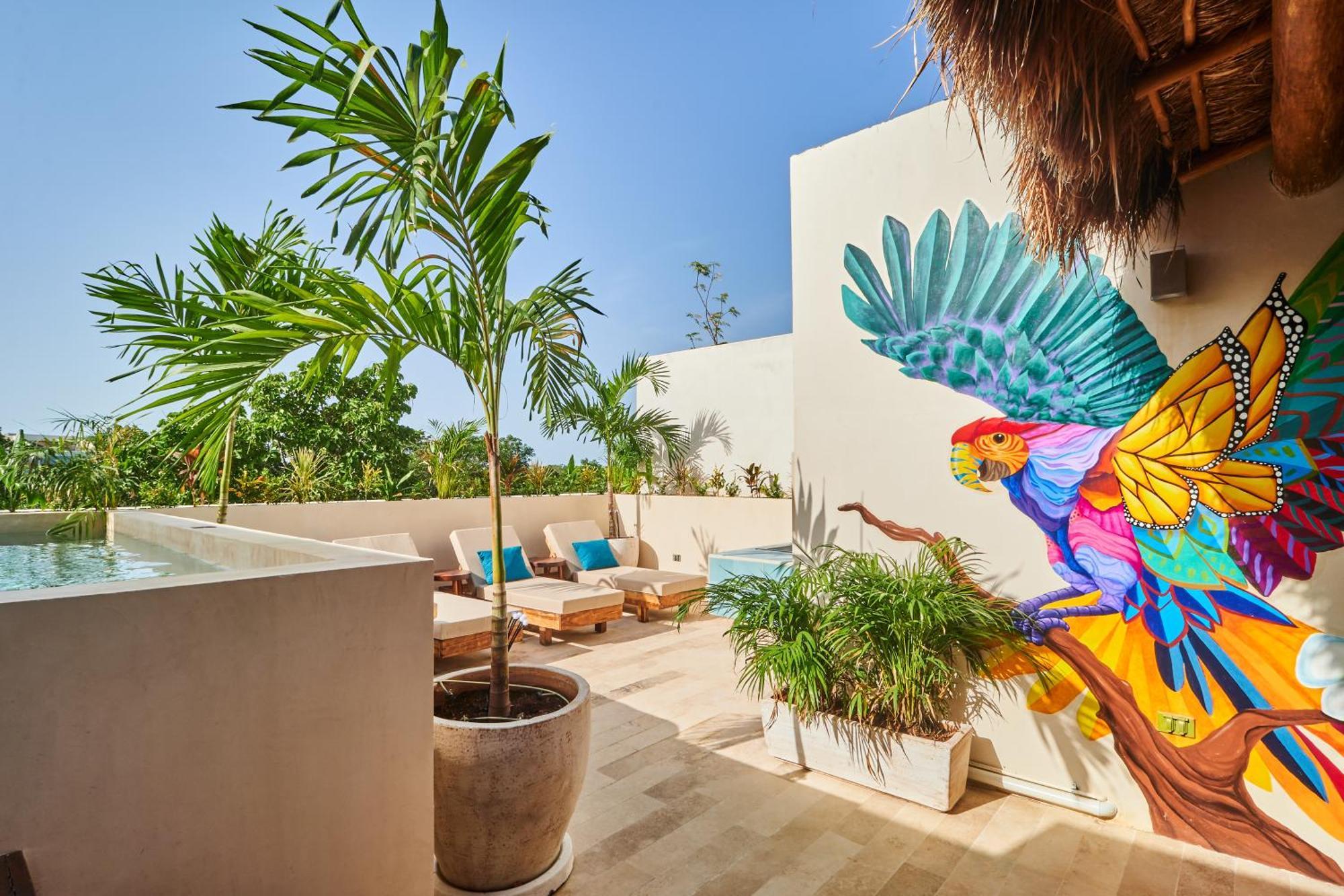 Spacious & Comfy Penthouse Oasis With Plunge Pool Tulum Bagian luar foto