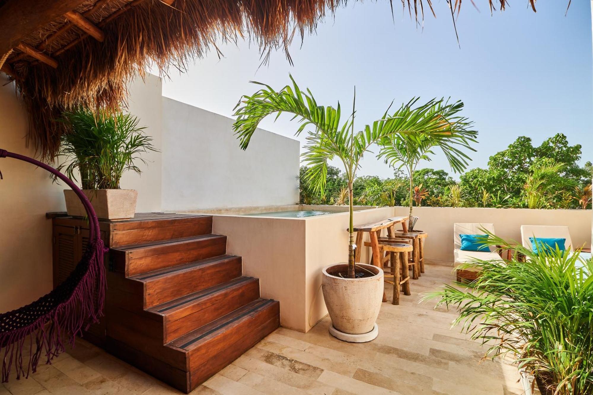 Spacious & Comfy Penthouse Oasis With Plunge Pool Tulum Bagian luar foto